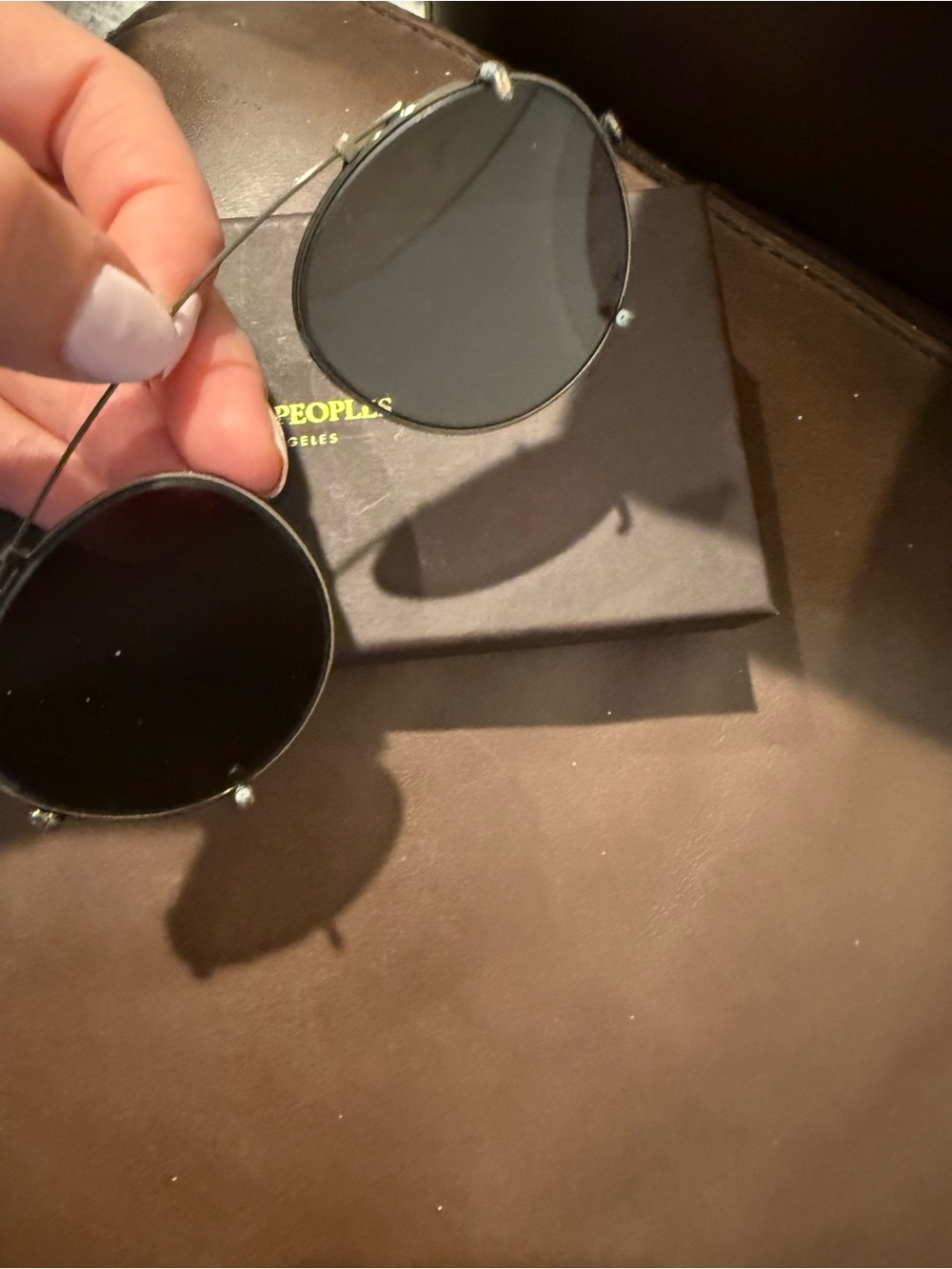 Oliver people 1186C Coleridge clip sunglasses - Picture 5 of 5
